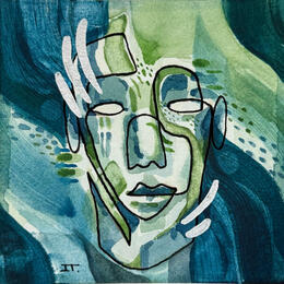 Peinture Coraux par Detovart | Tableau
