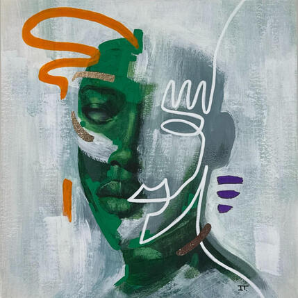 Peinture broulliard par Detovart | Tableau