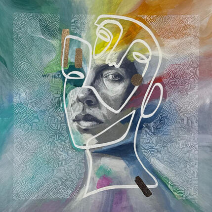 Peinture Armonía par Detovart | Tableau