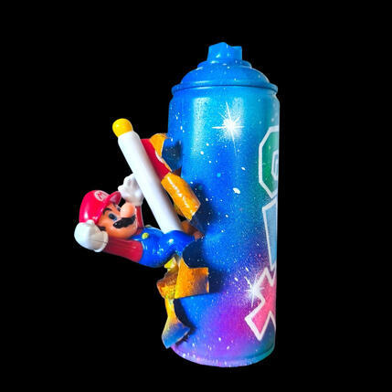 Sculpture Galaxy by Rocky Chaplin | Sculpture Street art Acrylic Child, Pop icons
