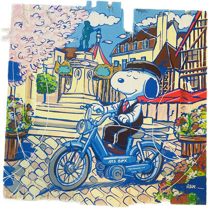 Gemälde 103 SPX von Revel | Gemälde Pop-Art Upcycling Pop-Ikonen