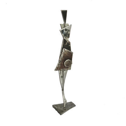 Sculpture Top model by Martinez Jean-Marc | Sculpture Figurative Metal