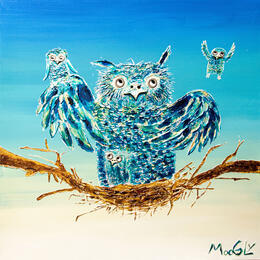Painting Vertiginus by Moogly | Painting