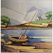 Pintura 1 bateau sablé por Langlois Jean-Luc | Pintura