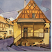 Painting Maison alsacienne by Langlois Jean-Luc | Painting