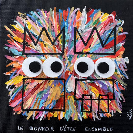 Pintura LE BONHEUR por Mam | Pintura