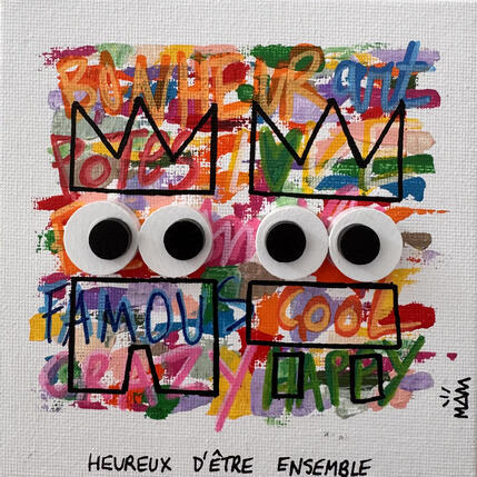 Pintura HEUREUX por Mam | Pintura