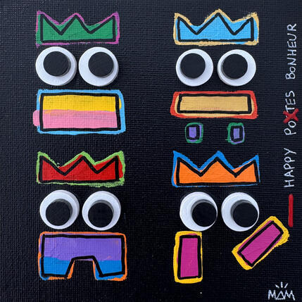 Pintura HAPPY por Mam | Pintura