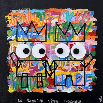 Pintura Le bonheur  por Mam | Pintura