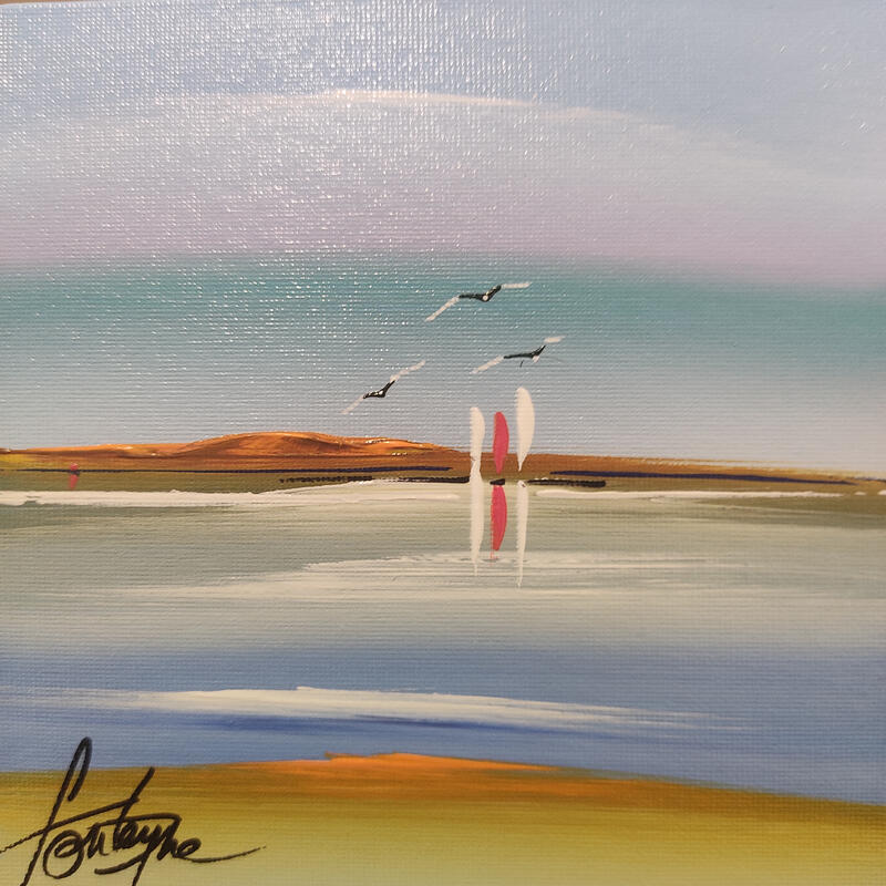 Peinture Beau Fixe par Fonteyne David | Tableau Figuratif Acrylique
