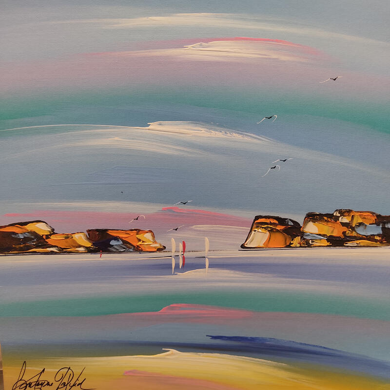 Peinture Horizon passions par Fonteyne David | Tableau Figuratif Acrylique