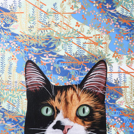 Painting CAT SEE YOU 97 by Milie Lairie | Painting