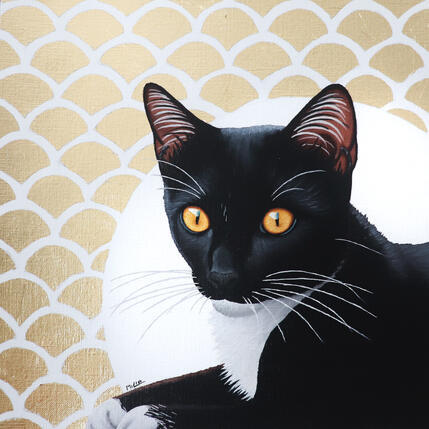 Peinture CAT SEE YOU 94 par Milie Lairie | Tableau