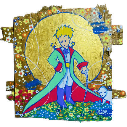 Peinture dessine moi un mouton par Revel | Tableau Pop-art Icones Pop