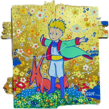 Peinture liberté par Revel | Tableau Pop-art Upcycling Icones Pop