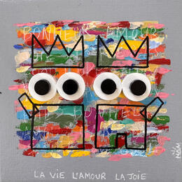 Painting L’AMOUR by Mam | Painting