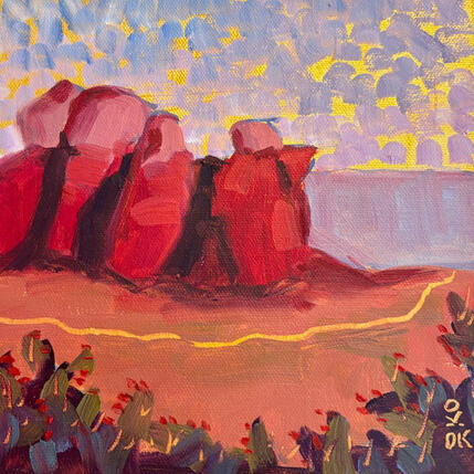 Painting Coffee Pot by O'Donnell Karen | Painting Impressionism Oil Landscapes, Pop icons