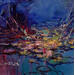 Pintura Waterlight Reflections por Petras Ivica | Pintura