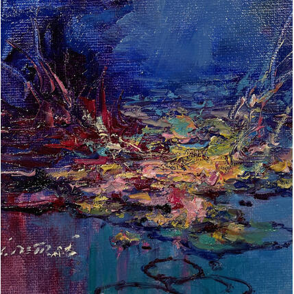 Pintura Waterlight Reflections por Petras Ivica | Pintura