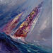 Pintura Swift sail por Petras Ivica | Pintura