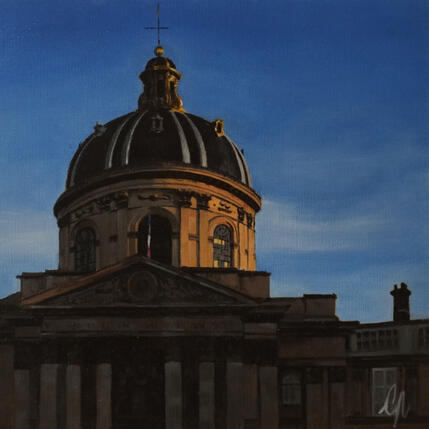 Painting Institut de France by Poulain Clément | Painting