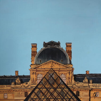 Painting Louvre d'Or by Poulain Clément | Painting
