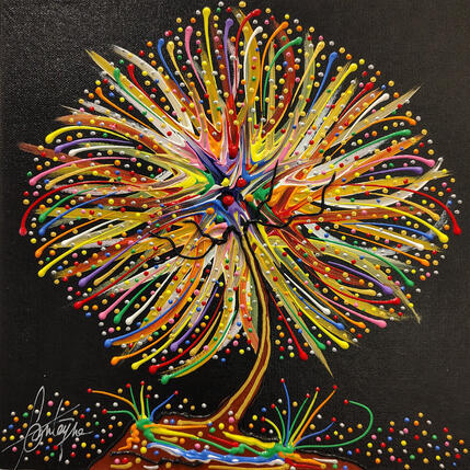 Pintura Vision de l'amour por Fonteyne David | Pintura