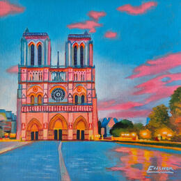Peinture Pierre et lumière  par Emma Fischer | Tableau