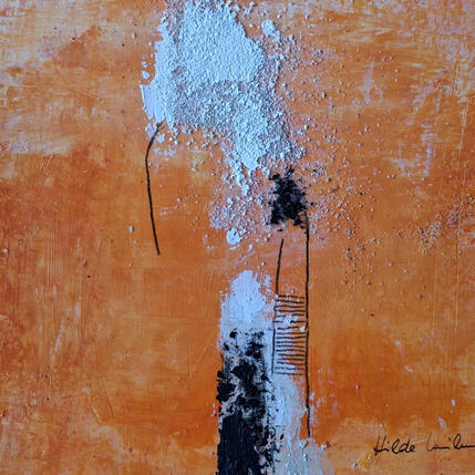 Peinture abstract A 187 par Wilms Hilde | Tableau