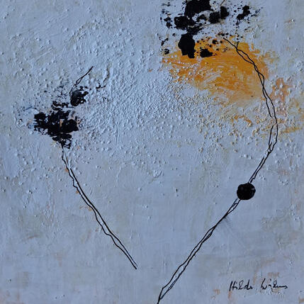 Peinture abstract A 188 par Wilms Hilde | Tableau