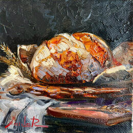 Painting Pain et Lumière  by Xanlar | Painting Impressionism Oil Pop icons