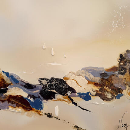 Painting C2416 by Naen | Painting Abstract Acrylic, Ink
