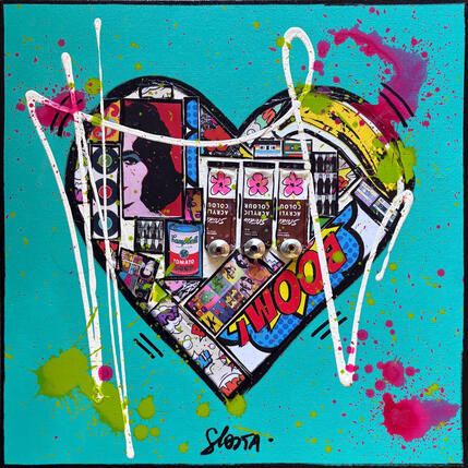 Pintura POP HE (art) por Costa Sophie | Pintura