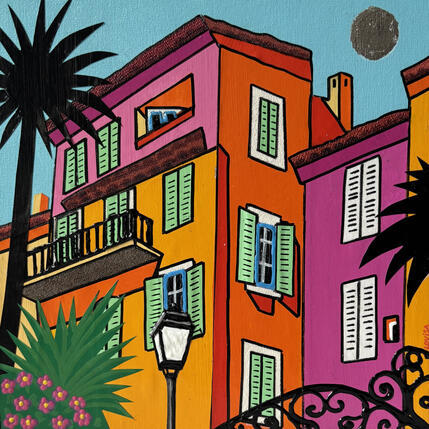 Peinture Villa Toulonnaise par Lovisa | Tableau