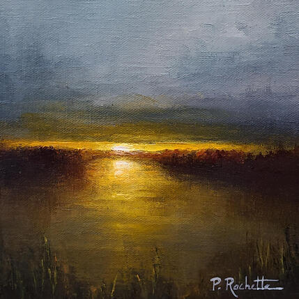 Painting Les mystères du marais by Rochette Patrice | Painting