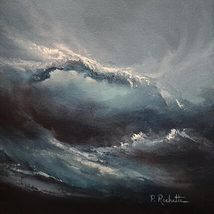 Painting In the storm by Rochette Patrice | Painting