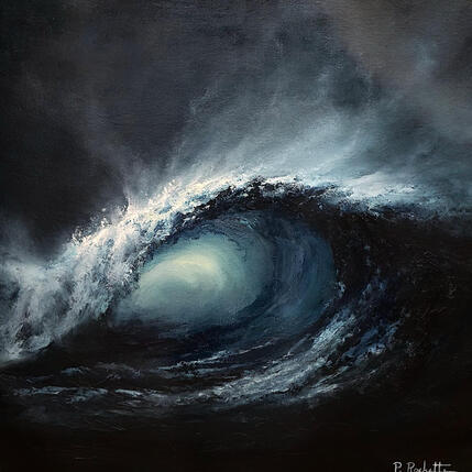 Painting Le souffle des embruns  by Rochette Patrice | Painting