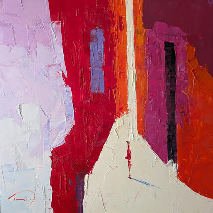 Painting Quin vermell més bonic by Tomàs | Painting