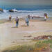 Pintura Recuerdo de la tarde por Cabello Ruiz Jose | Pintura Figurativo Marine Aceite