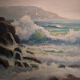 Painting Remanso by Cabello Ruiz Jose | Painting
