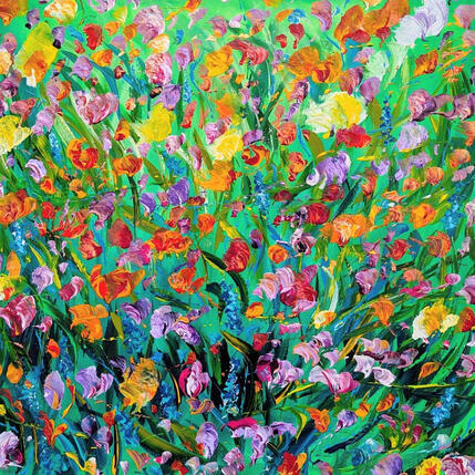Pintura Vive le printemps por Amblard Florence | Pintura