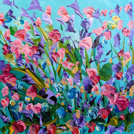 Painting Envolée de printemps by Amblard Florence | Painting