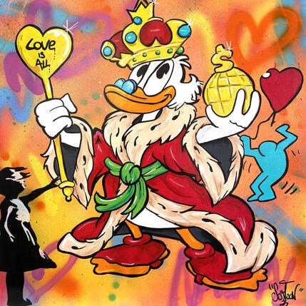 Gemälde Picsou King von So Moon | Gemälde