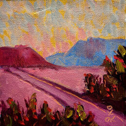 Peinture Jeep Trail par O'Donnell Karen | Tableau