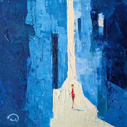 Gemälde Blau de mar von Tomàs | Gemälde