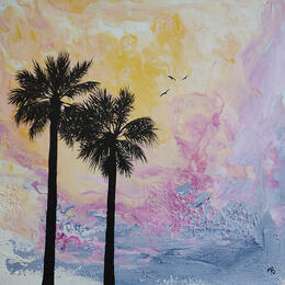 Painting Songes d'été by Blandin Magali | Painting