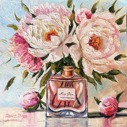 Peinture Peony Reverie par Pigni Diana | Tableau