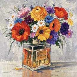 Peinture Haute Bloom par Pigni Diana | Tableau