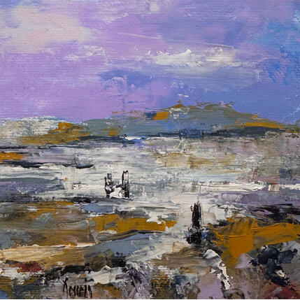 Painting Journée de printemps by Dessein Pierre | Painting Figurative Oil