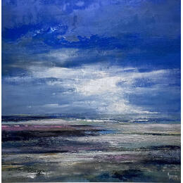 Painting Avant l'orage by Dessein Pierre | Painting Figurative Oil